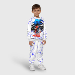 Детский костюм с толстовкой 3D Соник EXE темный Соник - фото 2