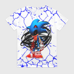 Женская футболка 3D Соник EXE темный Соник