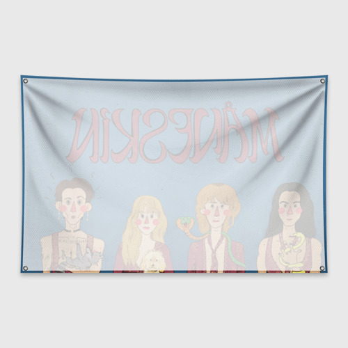 Флаг-баннер Манескин art - фото 2