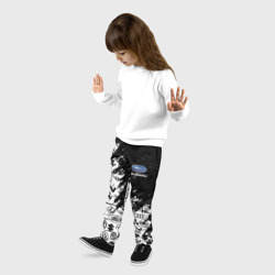 Детские брюки 3D [Subaru] - Паттерн логотипов авто - фото 2