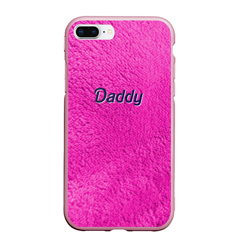 Чехол для iPhone 7Plus/8 Plus матовый Daddy Pink, цвет розовый