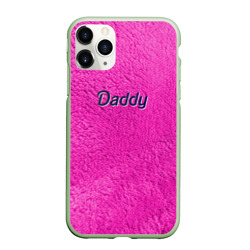 Чехол для iPhone 11 Pro матовый Daddy Pink