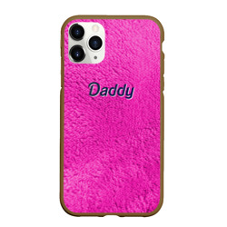 Чехол для iPhone 11 Pro Max матовый Daddy Pink