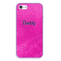 Чехол для iPhone 5/5S матовый Daddy Pink