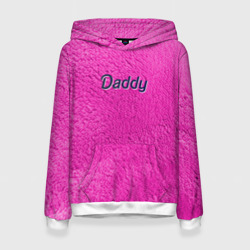 Женская толстовка 3D Daddy Pink