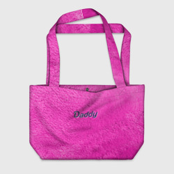 Пляжная сумка 3D Daddy Pink