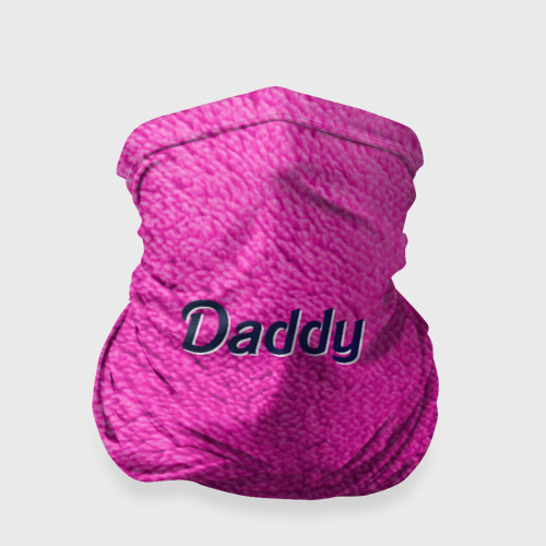 Бандана-труба 3D Daddy Pink, цвет 3D печать