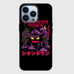 Чехол для iPhone 13 Pro Лавандовый город Хаунтера - Покемоны