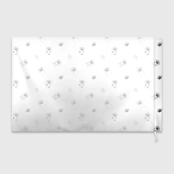 Флаг 3D Паттерн - кошачьи лапки 3D - фото 2