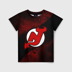 Детская футболка 3D New Jersey Devils, Нью Джерси Девилз