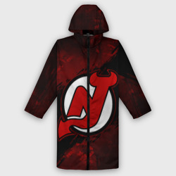 Женский дождевик 3D New Jersey Devils, Нью Джерси Девилз