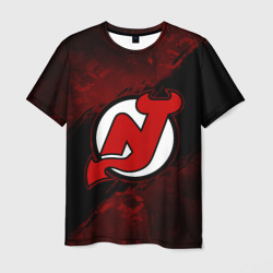 New Jersey Devils, Нью Джерси Девилз – Футболка с принтом купить со скидкой в -26%