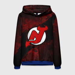 Мужская толстовка 3D New Jersey Devils, Нью Джерси Девилз