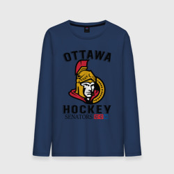 Мужской лонгслив хлопок Ottawa Senators Оттава Сенаторз