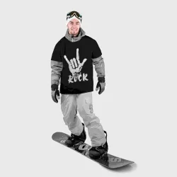 Накидка на куртку 3D Рок - rock