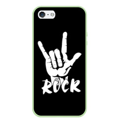 Чехол для iPhone 5/5S матовый Рок - rock