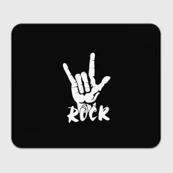 Прямоугольный коврик для мышки Рок - rock