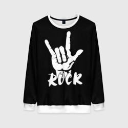 Женский свитшот 3D Рок - rock