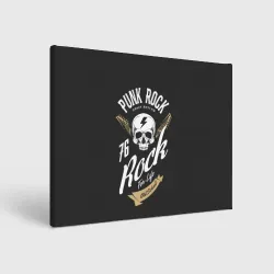 Холст прямоугольный Rock Рокер