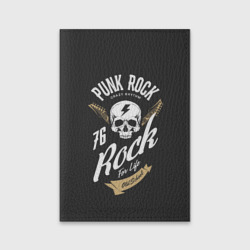 Обложка для паспорта матовая кожа Rock Рокер