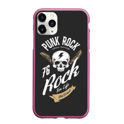 Чехол для iPhone 11 Pro Max матовый Rock Рокер