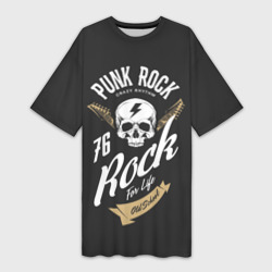 Платье-футболка 3D Rock Рокер