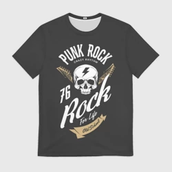 Мужская футболка 3D Rock Рокер