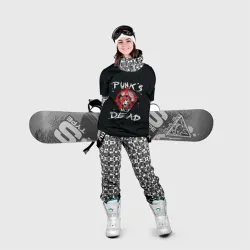 Накидка на куртку 3D Punk's Not Dead Анархия - фото 2