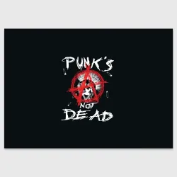Поздравительная открытка Punk's Not Dead Анархия