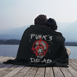 Плед 3D Punk's Not Dead Анархия - фото 2