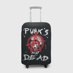 Чехол для чемодана 3D Punk's Not Dead Анархия