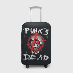 Чехол для чемодана 3D Punk's Not Dead Анархия