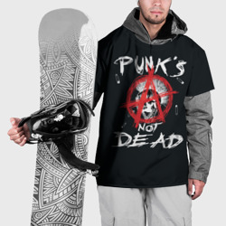 Накидка на куртку 3D Punk's Not Dead Анархия