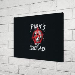 Холст прямоугольный Punk's Not Dead Анархия - фото 2