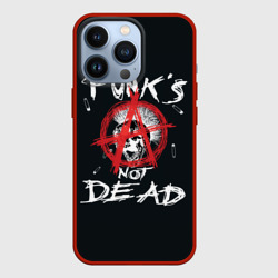 Чехол для iPhone 13 Pro Punk's Not Dead Анархия