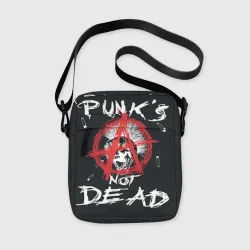 Сумка через плечо 3D Punk's Not Dead Анархия