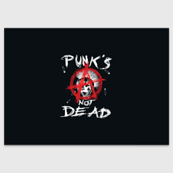 Поздравительная открытка Punk's Not Dead Анархия