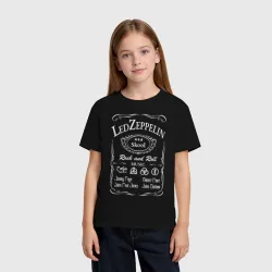 Детская футболка хлопок Led Zeppelin, Лед Зеппелин - фото 2