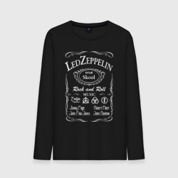 Led Zeppelin, Лед Зеппелин – Мужской лонгслив хлопок с принтом купить со скидкой в -20%