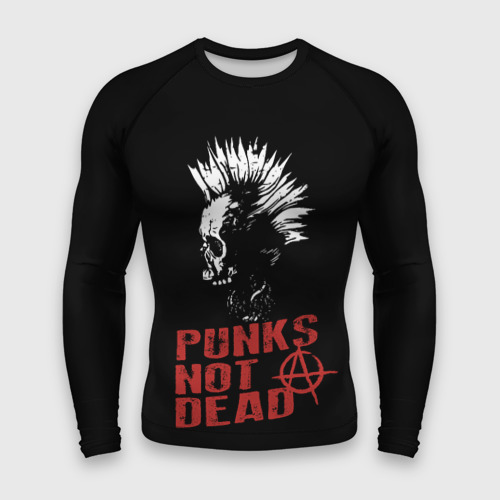Мужской рашгард 3D Punk's Not Dead Панк, цвет 3D печать