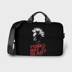 Сумка для ноутбука 3D Punk's Not Dead Панк