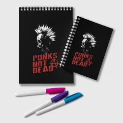 Блокнот Punk's Not Dead Панк