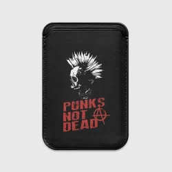 Картхолдер Magsafe магнитный Punk's Not Dead Панк