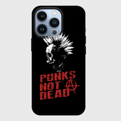 Чехол для iPhone 13 Pro Punk's Not Dead Панк