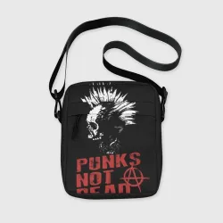 Сумка через плечо 3D Punk's Not Dead Панк