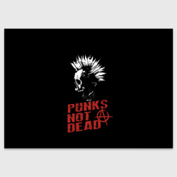 Поздравительная открытка Punk's Not Dead Панк