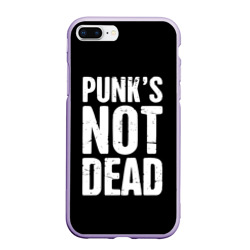 Чехол для iPhone 7Plus/8 Plus матовый Punk's not dead Панки Живы