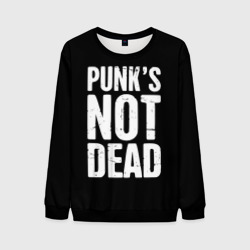 Мужской свитшот 3D Punk's not dead Панки Живы