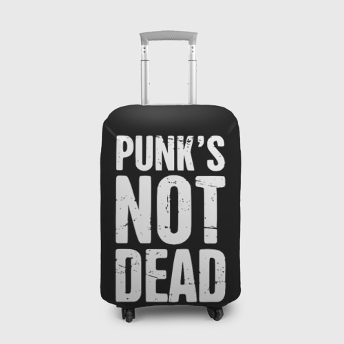 Чехол для чемодана 3D Punk's not dead Панки Живы, цвет 3D печать