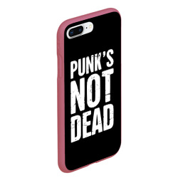 Чехол для iPhone 7Plus/8 Plus матовый Punk's not dead Панки Живы - фото 2